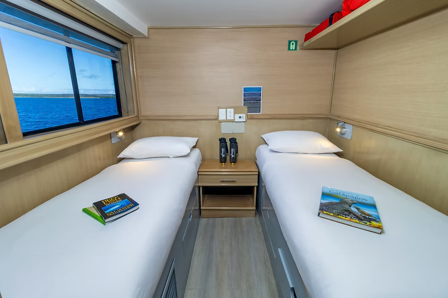 Upper Deck Twin Cabin莱蒂上层甲板双床